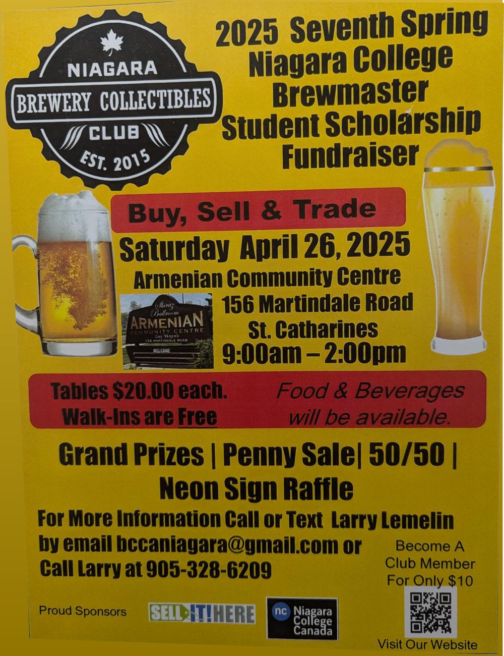 Spring beer collectibles Trade Show